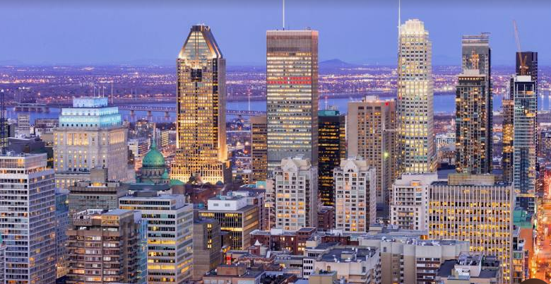Beautiful Montreal Skyline and Culture