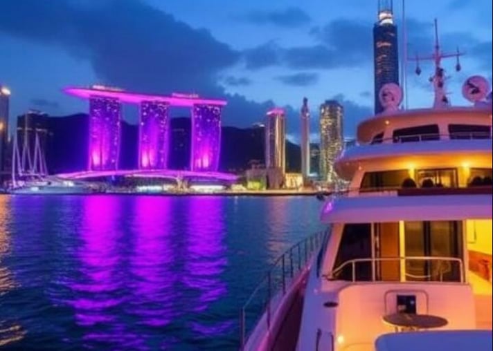 Luxury Yacht in Vancouver